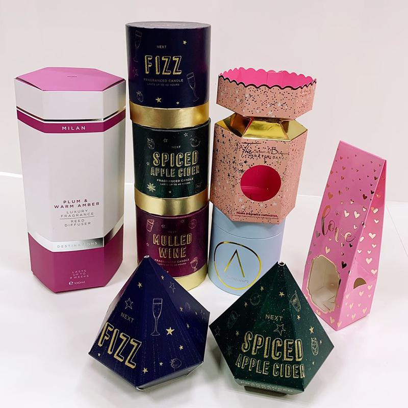 福田化妆品包装盒、异形包装盒、异形礼盒、异形纸盒定制印刷